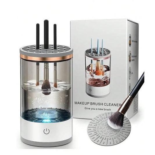 Electric Makeup Brush Cleaner Machine – Automatic USB Makeup Brush Washer & Dryer